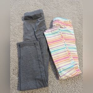 Old Navy and Cat and Jack leggings bundle. Size XS and S